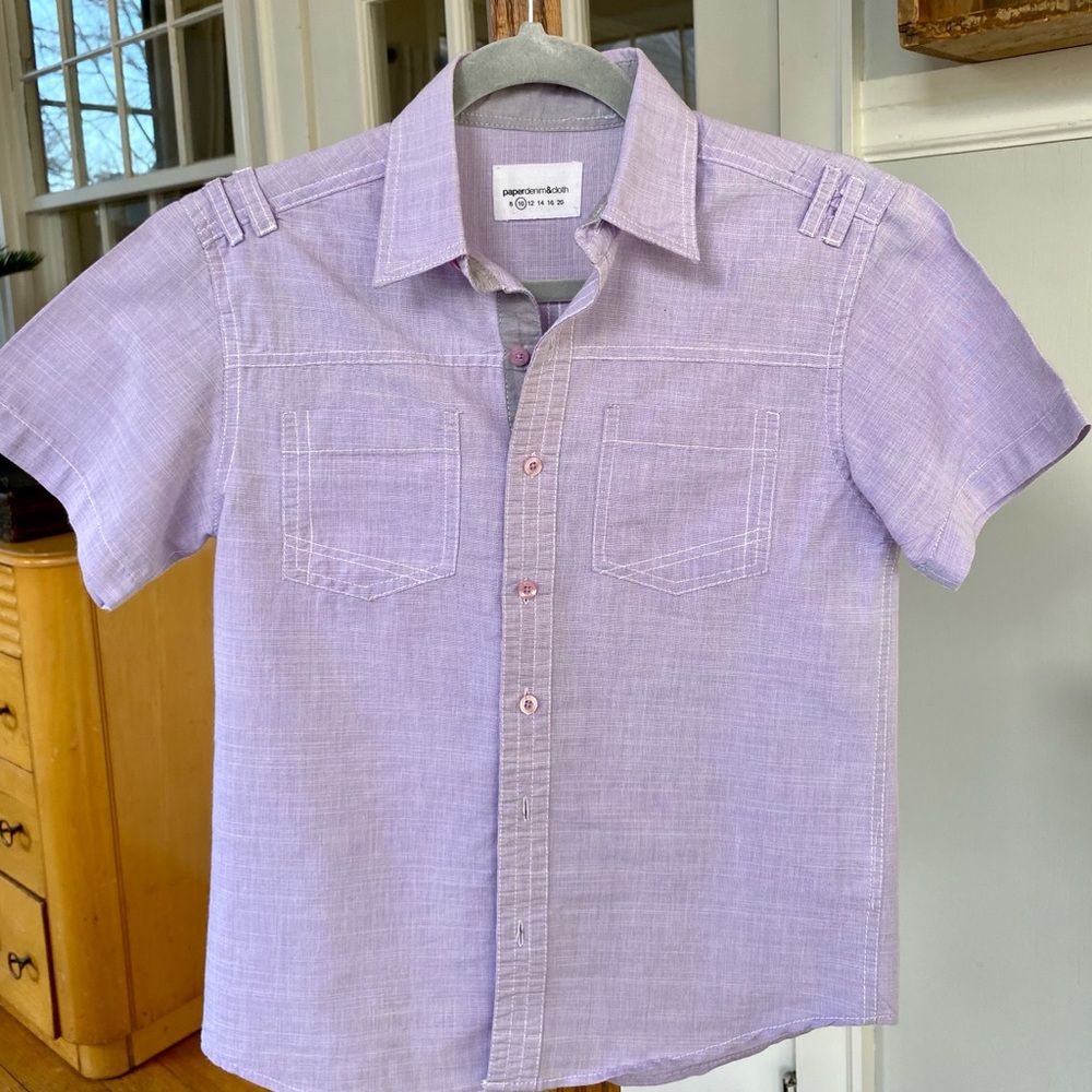 - Boy’s paperdenim&cloth size 10 shortsleeve…